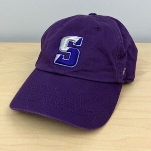 University Of Scranton Strapback Dad Hat Womens 47 Brand Purple Embroidered Logo